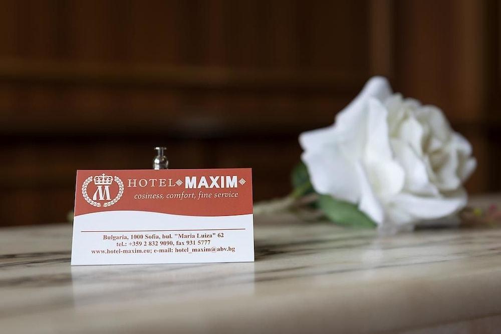 Maxim Boutique Hotel Sofia Buitenkant foto